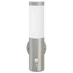 vidaXL Outdoor Wall Light 2 pcs Silver 15 x 7.5 x 33 cm 5