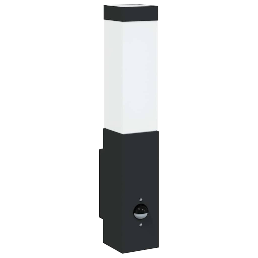 vidaXL Outdoor Wall Light 2 pcs Black 10.5 x 6 x 33 cm 4