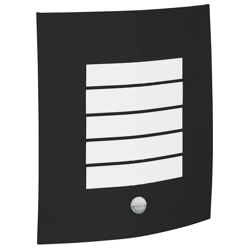 vidaXL Outdoor Wall Light 2 pcs Black 23.5 x 9 x 26 cm 4