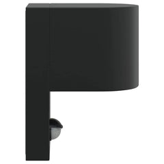 vidaXL Outdoor Wall Light 2 pcs Black 12 x 7 x 15 cm Stainless Steel 6