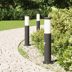 vidaXL Bollard Lights with Sensor 3pcs 50 cm Stainless Steel IP44 3