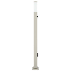 vidaXL Bollard Light with Sensor&Outlet 110 cm Stainless Steel IP44 4
