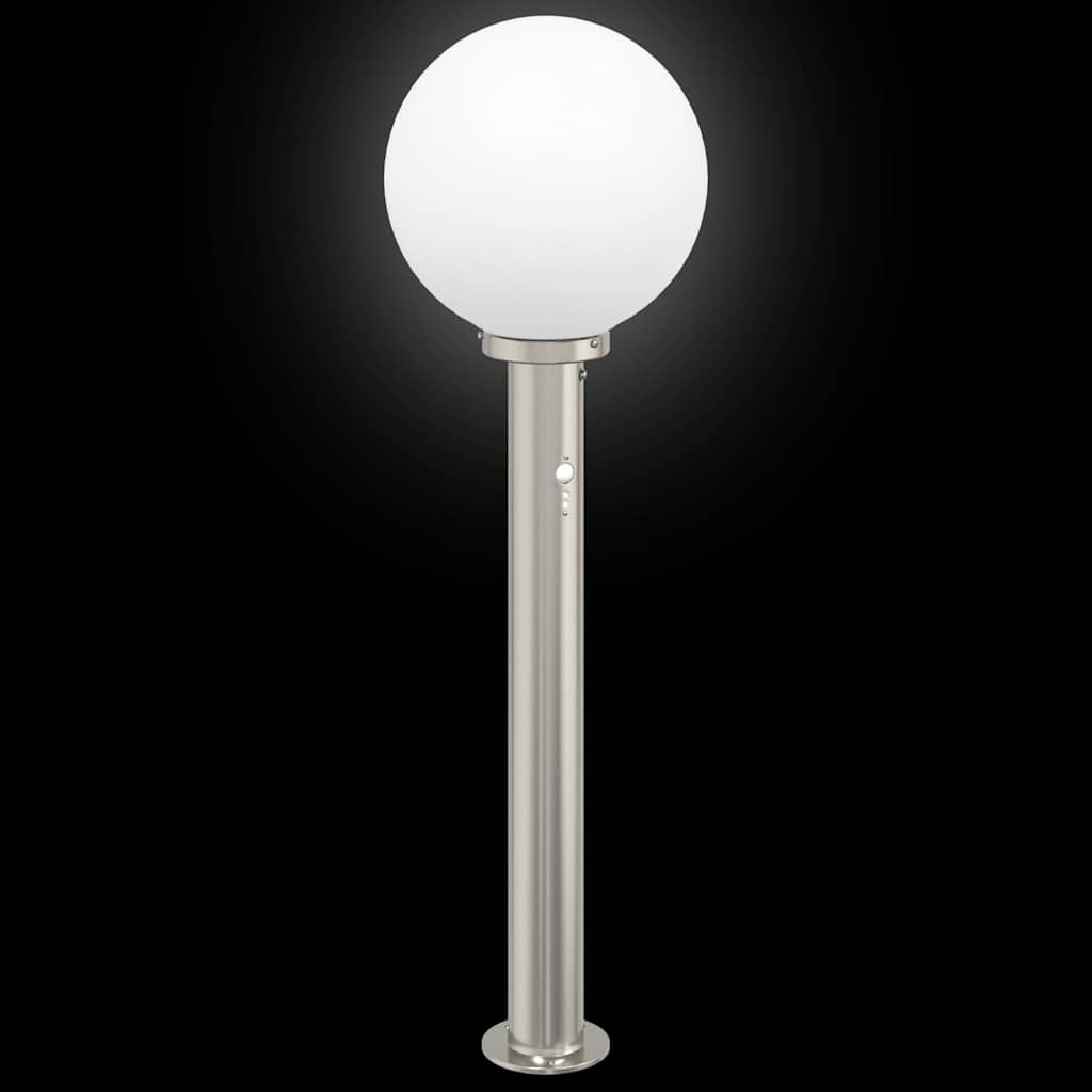 vidaXL Bollard Light with Sensor 80 cm Stainless Steel IP44 6