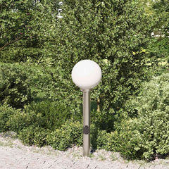 vidaXL Bollard Light with Outlet 80 cm Stainless Steel IP44 3
