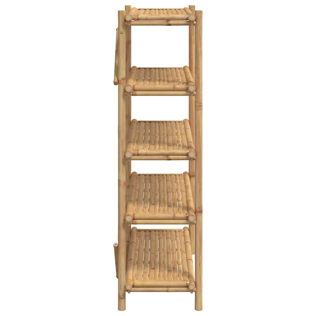 vidaXL 5-Layer Shelf 100x40x150 cm Bamboo 5