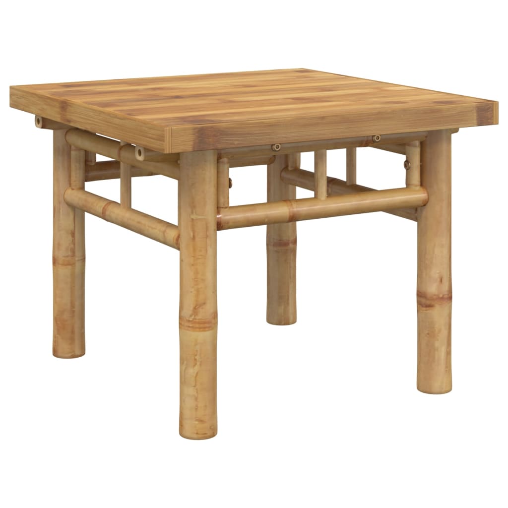 vidaXL Coffee Table 45x45x35 cm Bamboo 5