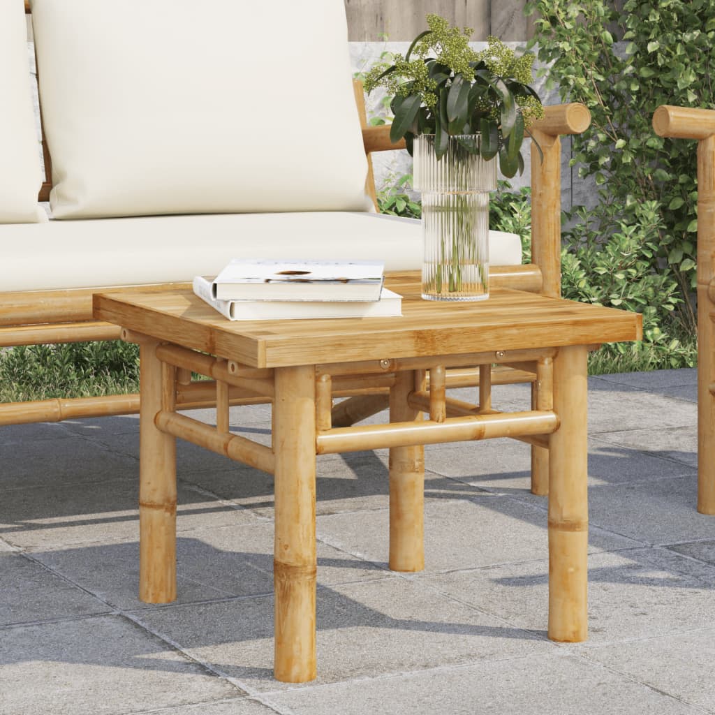 vidaXL Coffee Table 45x45x35 cm Bamboo 1