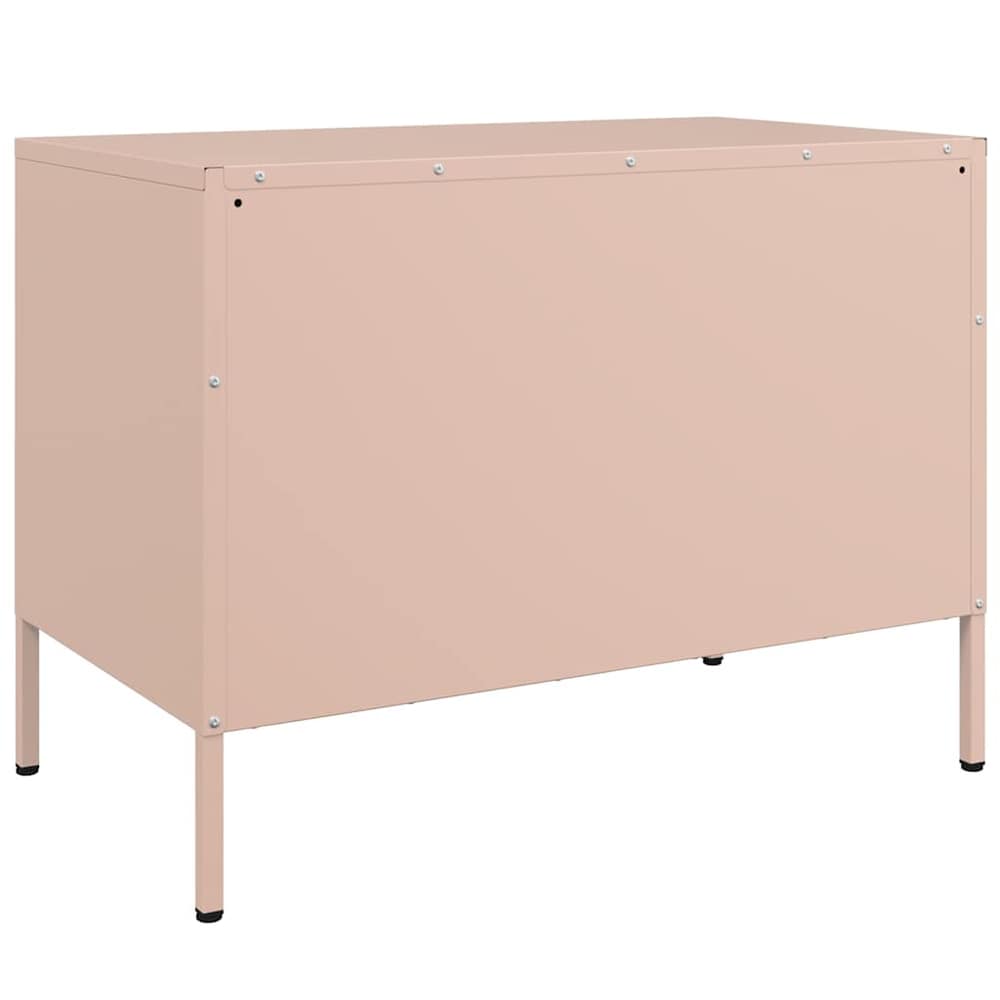 TV Cabinet 68x39x50,5 cm Steel Pink 2