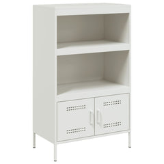 vidaXL Highboard White 68x39x113 cm Steel 2