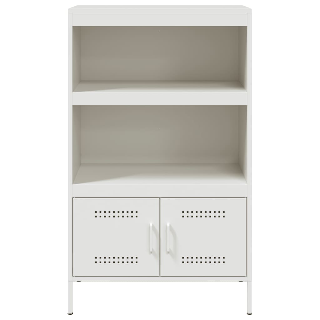 vidaXL Highboard White 68x39x113 cm Steel 6