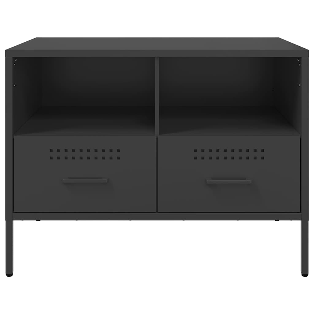 TV Cabinet 68x39x50,5 cm Steel Black 2