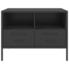 TV Cabinet 68x39x50,5 cm Steel Black 2