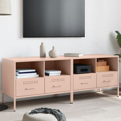 TV Cabinet 68x39x50,5 cm Steel Pink 2