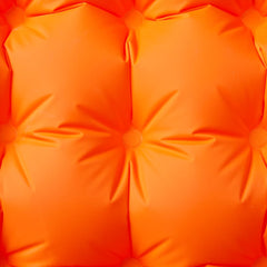 vidaXL Self Inflating Camping Mattress with Pillow 1-Person Orange 3