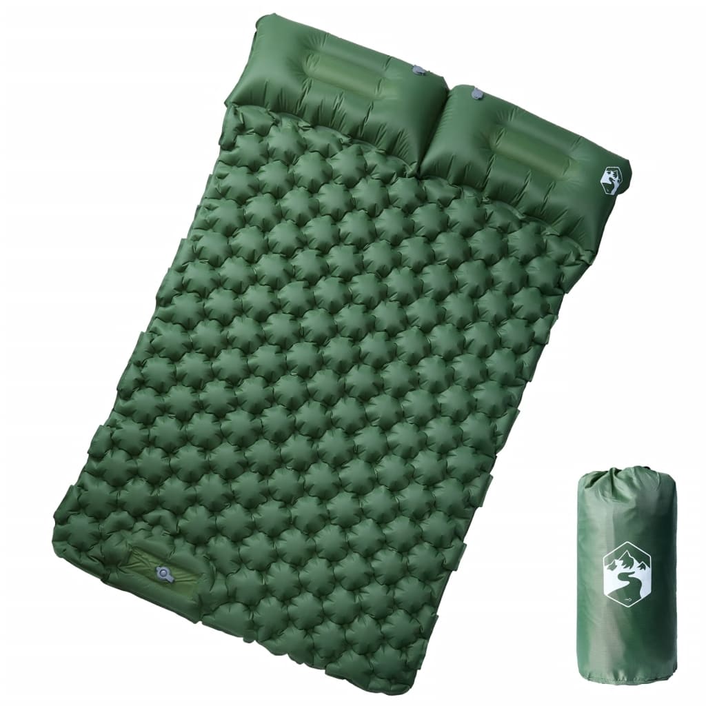 vidaXL Self Inflating Camping Mattress with Pillow