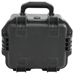 vidaXL Portable Flight Case Black 30x24,5x20 cm PP 2