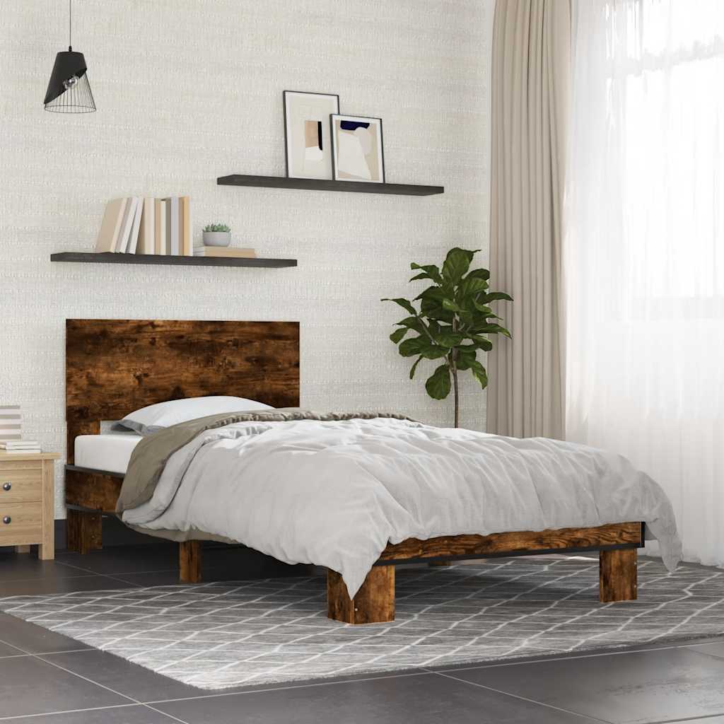 vidaXL Bed Frame without Mattress Length 190 cm