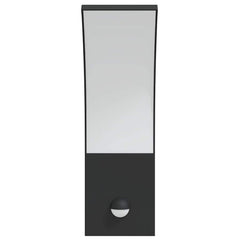 Outdoor LED Wall Lights with Sensors 2pcs Black Yes