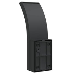Outdoor LED Wall Lights with Sensors 2pcs Black Yes