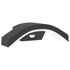 vidaXL Outdoor LED Wall Light with Sensor Black Die-cast Aluminium 2