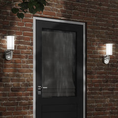 Outdoor Wall Light Stainless Steel Silver