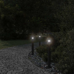 Outdoor Floor Lamp Black 60 cm Stainless Steel, image 3