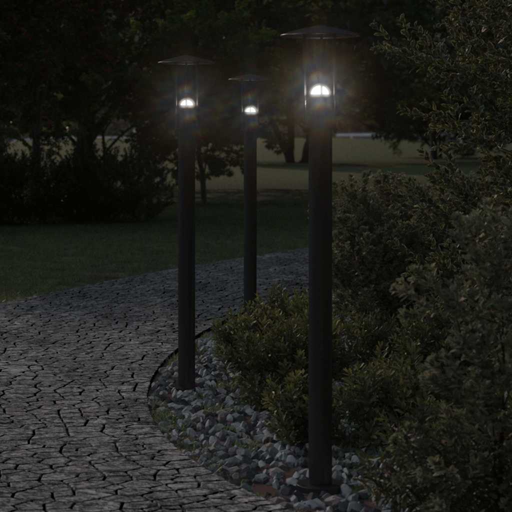 vidaXL Outdoor Floor Lamp Stainless Steel