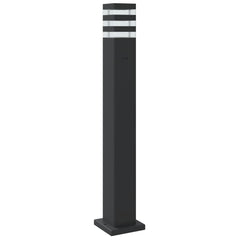 vidaXL Outdoor Floor Lamp Black 80 cm Aluminium 6
