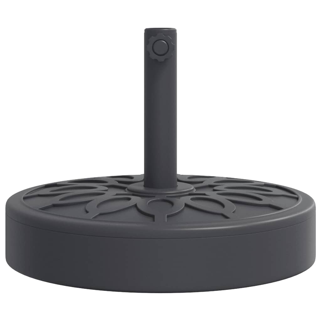 vidaXL Parasol Base for Ø38 / 48 mm Poles 25 kg Round 4