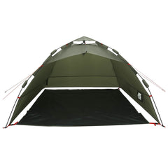 Fishing Tent 4-Person Quick Release Olive green