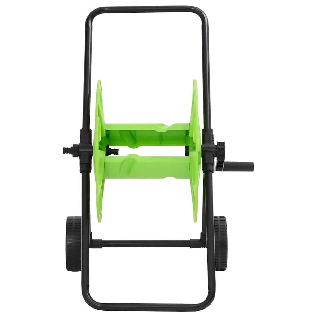 vidaXL Green Hose Reel Cart for 60 m 1/2" Hose Steel 3