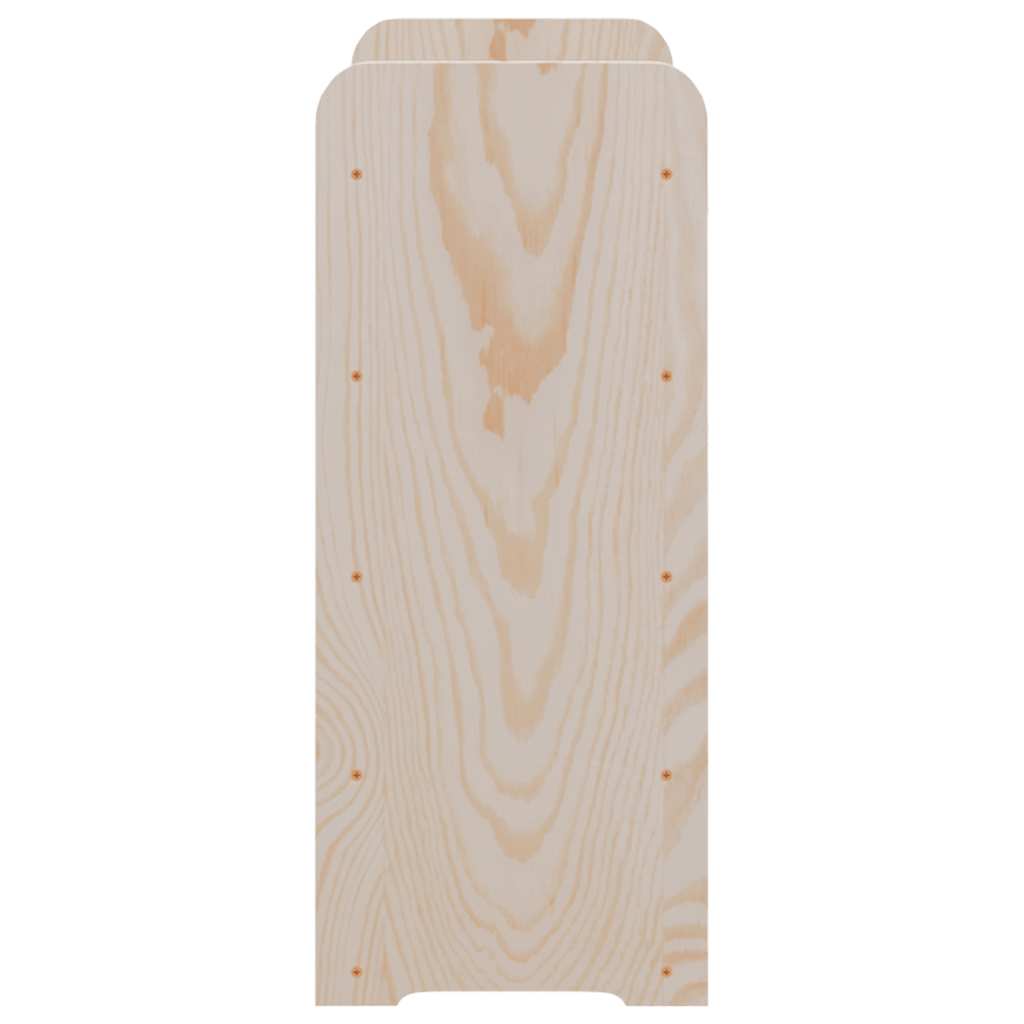 vidaXL Wine Rack with Top Board 67.5x25x60 cm Solid Wood Pine 6