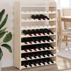 vidaXL Wine Rack 33x25x37 cm Solid Wood Pine