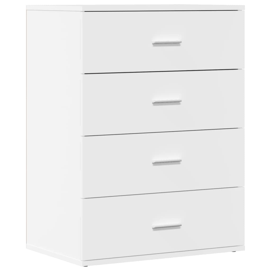 Sideboards 2 pcs 60x39x80 cm Engineered Wood White