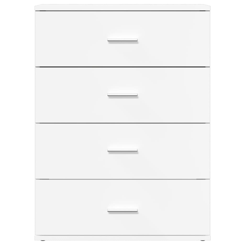 Sideboards 2 pcs 60x39x80 cm Engineered Wood White