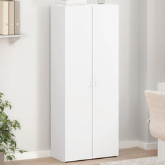 File Cabinet Engineered Wood 60 x 32 x 153 cm White