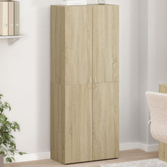 File Cabinet Engineered Wood 60 x 32 x 153 cm Sonoma oak