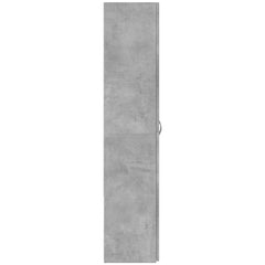 File Cabinet Engineered Wood 60 x 32 x 153 cm Concrete grey