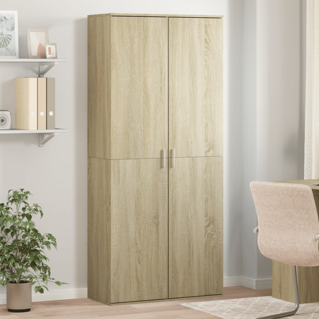 Highboard Sonoma Oak Engineered Wood
