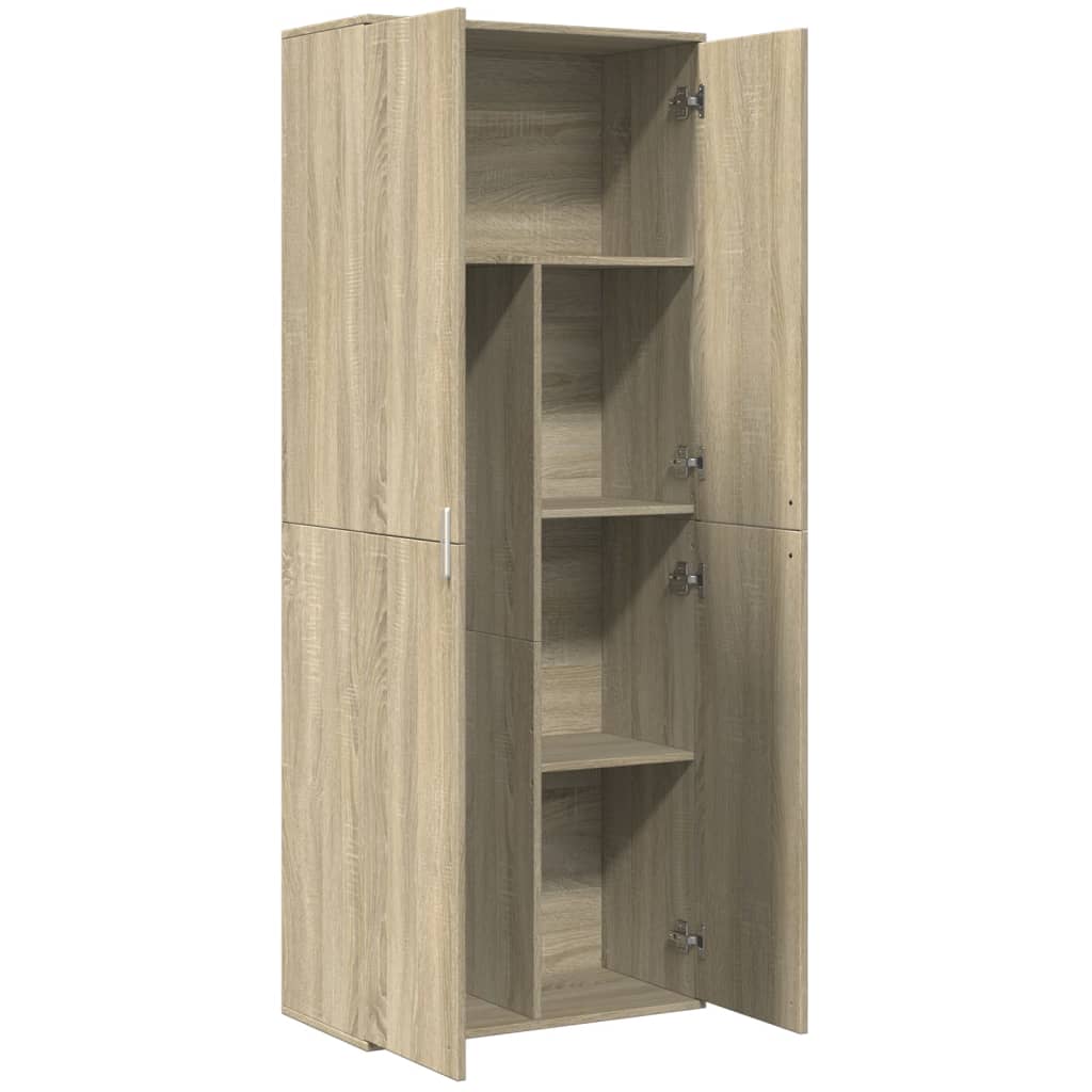 Highboard Sonoma Oak Engineered Wood, image 5