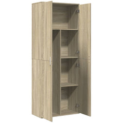 Highboard Sonoma Oak Engineered Wood, image 5