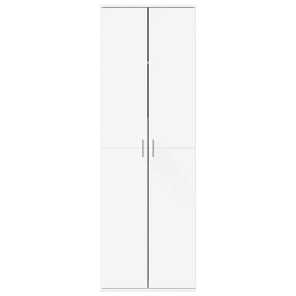 Highboard White Engineered Wood, image 3