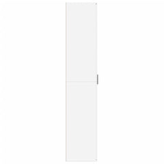 Highboard White Engineered Wood, image 4
