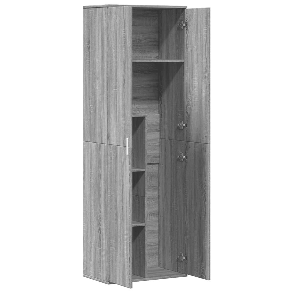 Highboard Grey Sonoma Engineered Wood, image 6