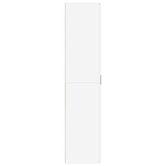 vidaXL Shoe Cabinet White 80x39x178 cm Engineered Wood 4