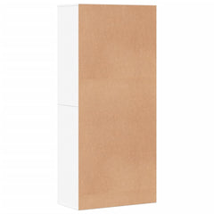vidaXL Shoe Cabinet White 80x39x178 cm Engineered Wood 5