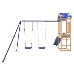 Outdoor Playset Solid Wood Pine Solid pine wood