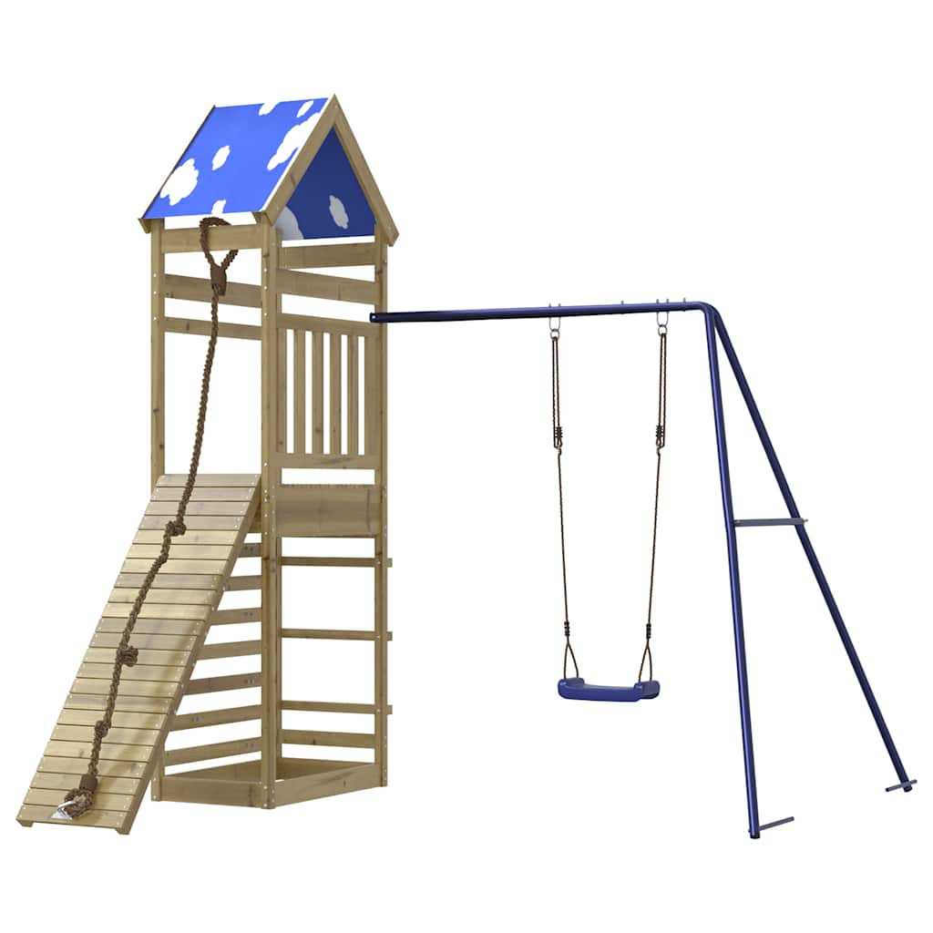 vidaXL Outdoor Playset Impregnated Wood Pine 4
