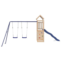 Outdoor Playset Solid Wood Pine Solid pine wood