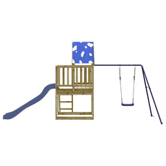 Outdoor Playset Solid Wood Pine Solid impregnated wood